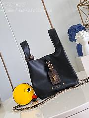 Fortok Louis Vuitton Atlantis BB Bag Black M11387 17x17x7cm - 1