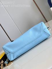 Fortok Louis Vuitton Atlantis BB Bag Blue M11387 17x17x7cm - 4