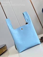 Fortok Louis Vuitton Atlantis BB Bag Blue M11387 17x17x7cm - 5