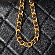 Fortok Chanel 24S Waist Bag Black Double C Enamel Buckle AS4113 27cm - 4