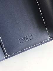 Fortok Goyard Saint-Gabriel Wallet Black 12×2.5×9.3cm - 4