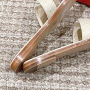 Fortok Hermes Oran Slippers Lizard Cream - 3