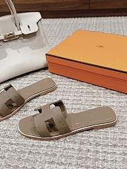 Fortok Hermes Oran Slippers Lizard Grey - 5