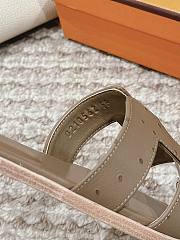 Fortok Hermes Oran Slippers Lizard Grey - 4