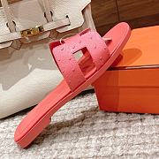 Fortok Hermes Oran Slippers Lizard Pink - 5