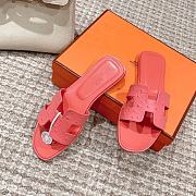 Fortok Hermes Oran Slippers Lizard Pink - 2