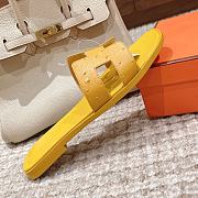Fortok Hermes Oran Slippers Lizard Yellow - 6