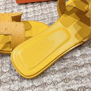 Fortok Hermes Oran Slippers Lizard Yellow - 4