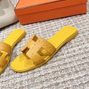 Fortok Hermes Oran Slippers Lizard Yellow - 3