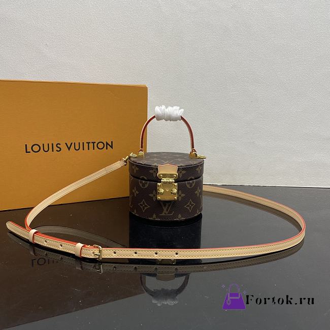 Fortok Louis Vuitton Scott Bag Brown Monogram Coated Canvas M46933 13.5×11.5×9cm - 1