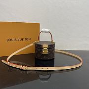 Fortok Louis Vuitton Scott Bag Brown Monogram Coated Canvas M46933 13.5×11.5×9cm - 1