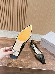 Fortok Jimmy Choo Crystal Embellished Pumps Black - 5