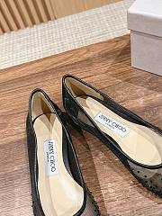 Fortok Jimmy Choo Crystal Embellished Pumps Black - 2