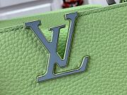 Fortok Louis Vuitton Capucines Bag Green Taurillon Leather M25232 27x18x9cm - 3