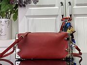 Fortok Louis Vuitton Slim Trunk Bag Red M25445 23x12x4cm - 3