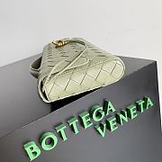 Fortok Bottega Veneta Long Clutch Andiamo Green Mint 741511 31x13x3cm - 5