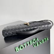 Fortok Bottega Veneta Long Clutch Andiamo Black 741511 31x13x3cm - 5