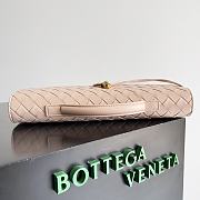 Fortok Bottega Veneta Long Clutch Andiamo Light Pink 741511 31x13x3cm - 5