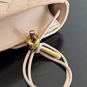 Fortok Bottega Veneta Long Clutch Andiamo Light Pink 741511 31x13x3cm - 3