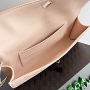 Fortok Bottega Veneta Long Clutch Andiamo Light Pink 741511 31x13x3cm - 2