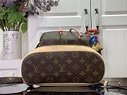 Fortok Louis Vuitton Montsouris PM Backpack Brown M11198 28x30x18cm - 6