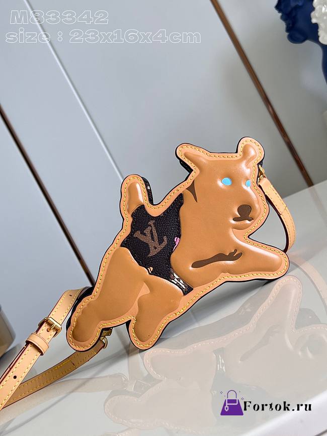 Fortok Louis Vuitton Brown Dog On Strap M83342 23x16x4cm - 1