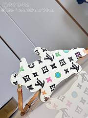 Fortok Louis Vuitton White Dog On Strap M83342 23x16x4cm - 6