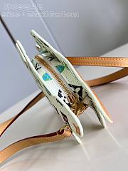 Fortok Louis Vuitton White Dog On Strap M83342 23x16x4cm - 2
