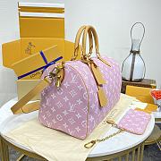 Fortok Louis Vuitton Speedy P9 Bandoulière 40 Bag Pink 40x26x23cm - 2