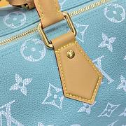 Fortok Louis Vuitton Speedy P9 Bandoulière 40 Bag Light Blue 40x26x23cm - 4