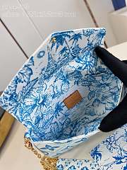 Fortok Louis Vuitton Félicie Pochette Bag Lagoon Blue M11459 21x12x3cm - 4