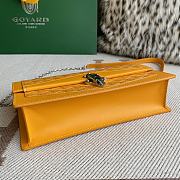 Fortok Goyard Duchess Marie-Caroline Handbag Yellow 25x15x6.5cm - 2