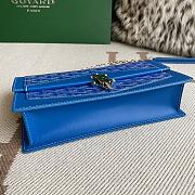 Fortok Goyard Duchess Marie-Caroline Handbag Blue 25x15x6.5cm - 2