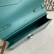 Fortok Goyard Duchess Marie-Caroline Handbag Green 25x15x6.5cm - 4