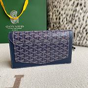 Fortok Goyard Duchess Marie-Caroline Handbag Dark Blue 25x15x6.5cm - 4