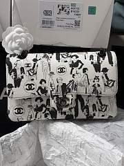 Fortok Chanel Vintage Coco Miss Graffiti Bag CF 20cm - 1
