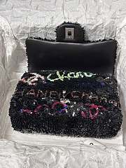 Fortok Chanel 24A Colorful Sequins CF Bag 20cm - 6