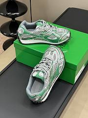 Fortok Bottega Veneta Orbit Sneakers Green - 6