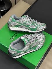 Fortok Bottega Veneta Orbit Sneakers Green - 2