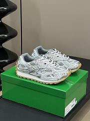 Fortok Bottega Veneta Orbit Sneakers Silver - 1