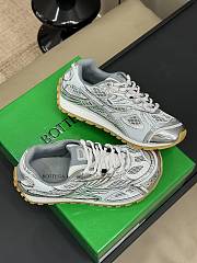 Fortok Bottega Veneta Orbit Sneakers Silver - 6