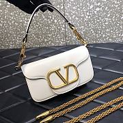 Fortok Valentino Garavani Loco Shoulder Bag White 20cm - 4