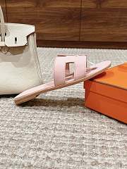 Fortok Hermes Sandals Light Pink - 6