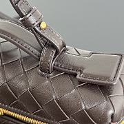 Fortok Bottega Veneta Vanity Case Dark Brown 789109 22x12.5x5cm  - 2
