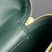 Fortok Bottega Veneta Vanity Case Dark Green 789109 22x12.5x5cm - 2