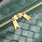 Fortok Bottega Veneta Vanity Case Dark Green 789109 22x12.5x5cm - 4