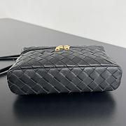 Fortok Bottega Veneta Vanity Case Black 789109 22x12.5x5cm - 6