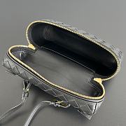 Fortok Bottega Veneta Vanity Case Black 789109 22x12.5x5cm - 5