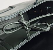 Fortok Bottega Veneta Super Mini Tote Bag Dark Green 20x7x13cm - 4