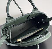 Fortok Bottega Veneta Super Mini Tote Bag Dark Green 20x7x13cm - 3
